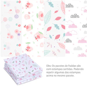 Fralda Estampada Com 15 Unidades Papi