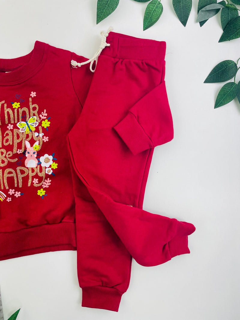 Conjunto Have Fun Feminino Happy Be Happy Moletom