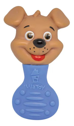 Chocalho E Mordedor Cachorro Vila Toy