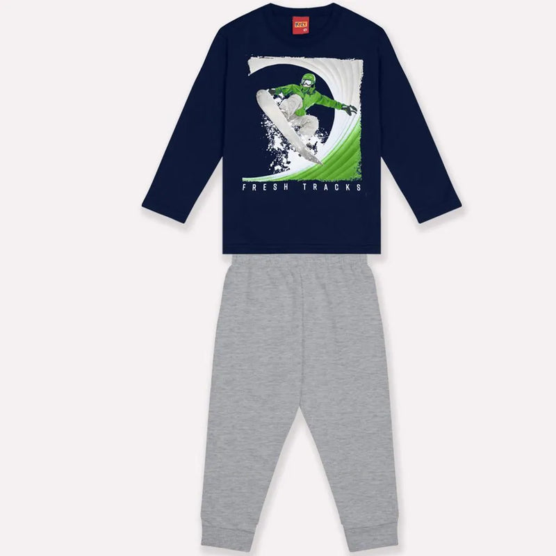 Conjunto Masculino Kyly Surf Na Neve
