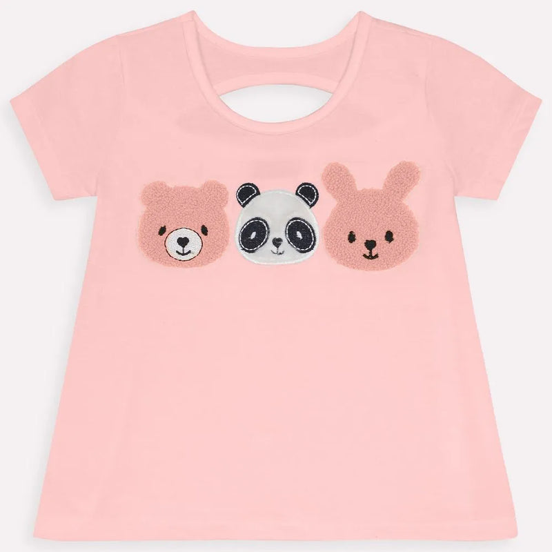 Conjunto Feminino Kyly Urso Panda e Coelho