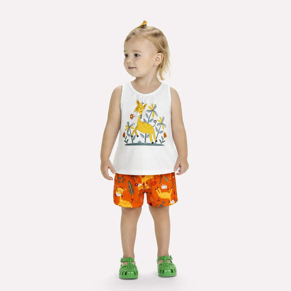 Conjunto Kyly Girafinha