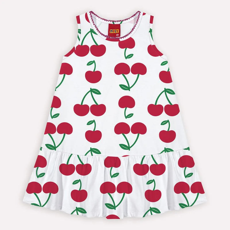 Vestido Kyly Cerejas