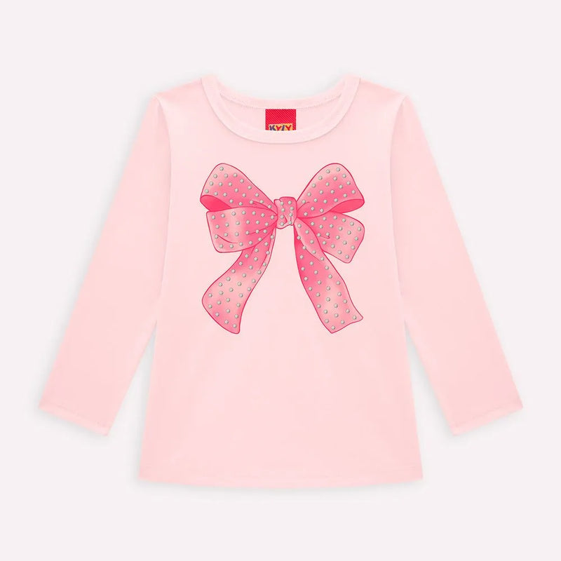 Blusa Manga Longa Kyly Laço