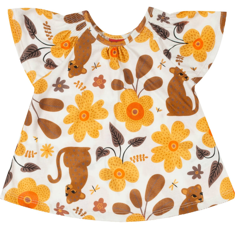 Conjunto Kyly Floral E Onçinha