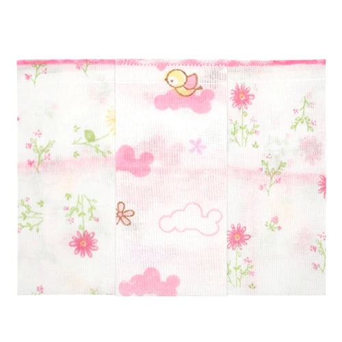 Babete Estampada Com 3 Unidade Papizinha