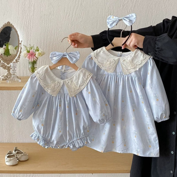 Body/Vestido Infantil Balõeszinhos