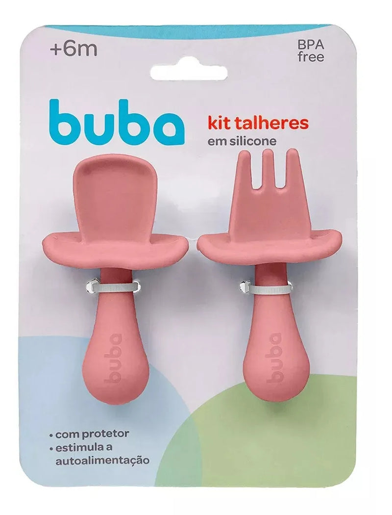 Kit Talher Buba Em Silicone +6M