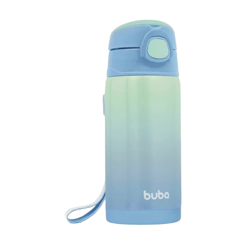 Copo Térmico Parede Dupla Com Canudo Buba
