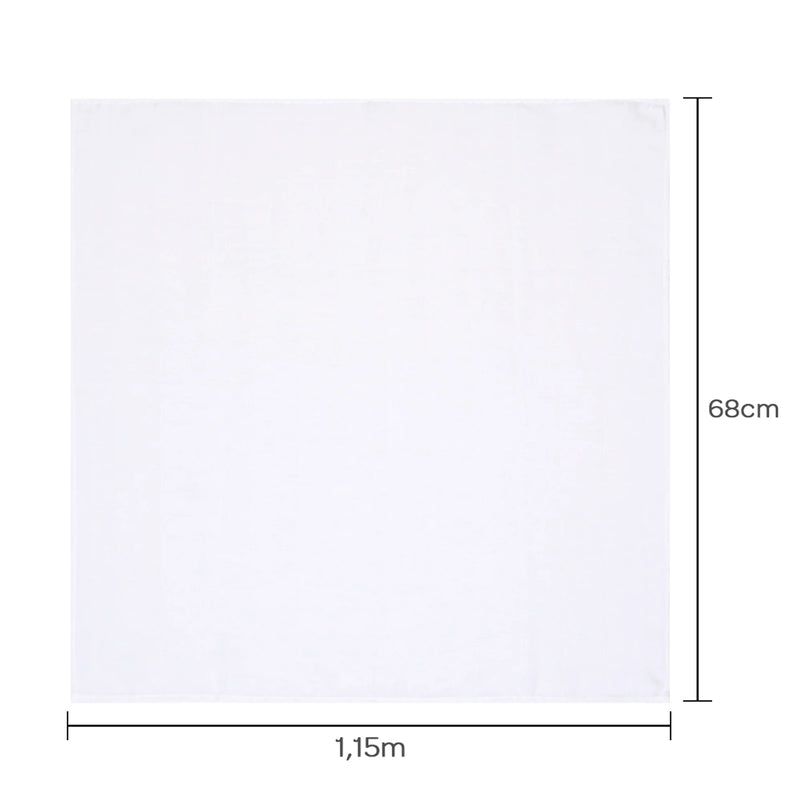 Toalha De Fralda Mami Super Luxo Com Bainha 1,15 X68 Cm 03 Peças