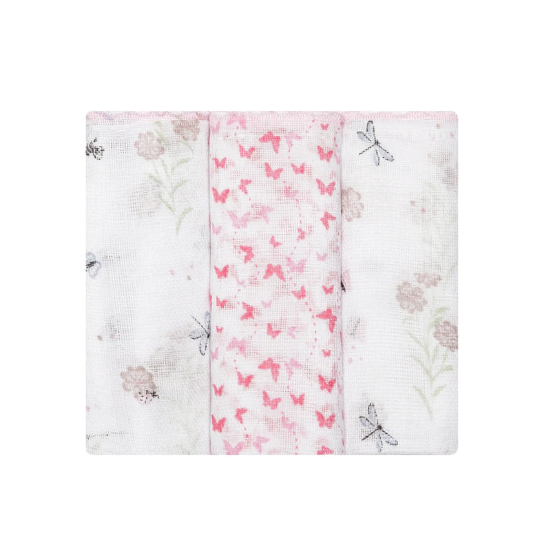 Fralda Papizinha Estampada 3 Peças