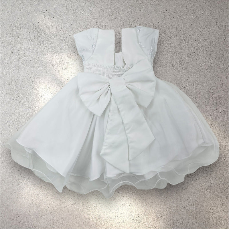Vestido Giovanella Tule com Cinto De Perolas