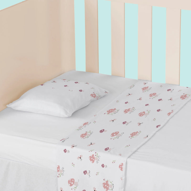 Jogo De Berço Papi Baby Estampado Americano 03 Peças