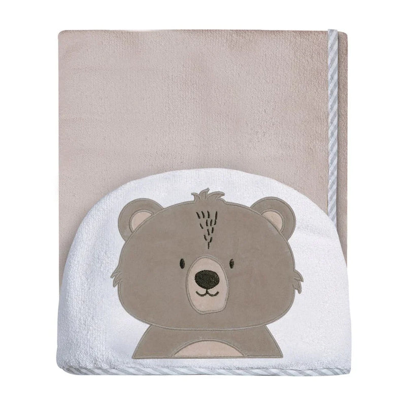 Toalha De Banho Papi Friends Felpuda Urso Ted