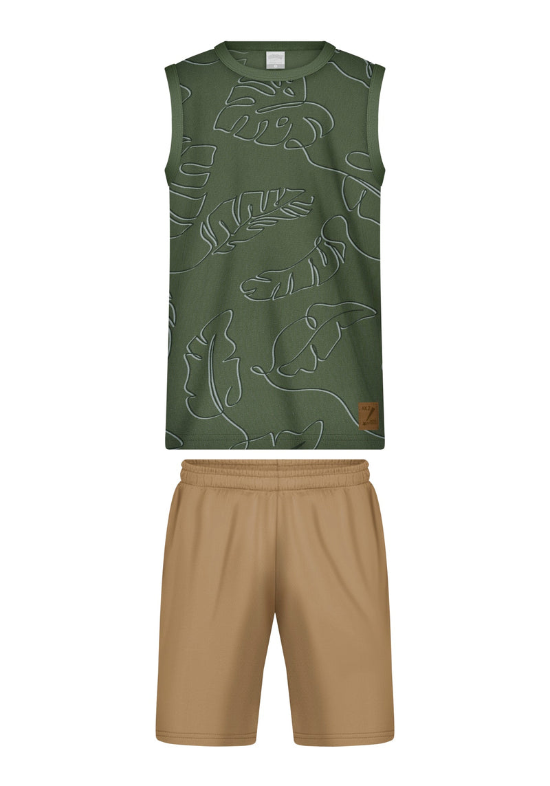 Conjunto Masculino Alakazoo Folhas