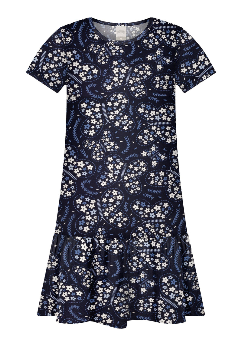 Vestido Alakazoo Borboletas E Florzinhas