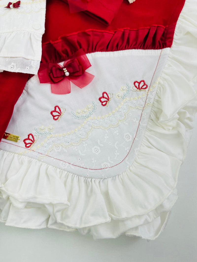 Saida De Maternidade Pipoquinhas Baby Borboletas 4 Peças