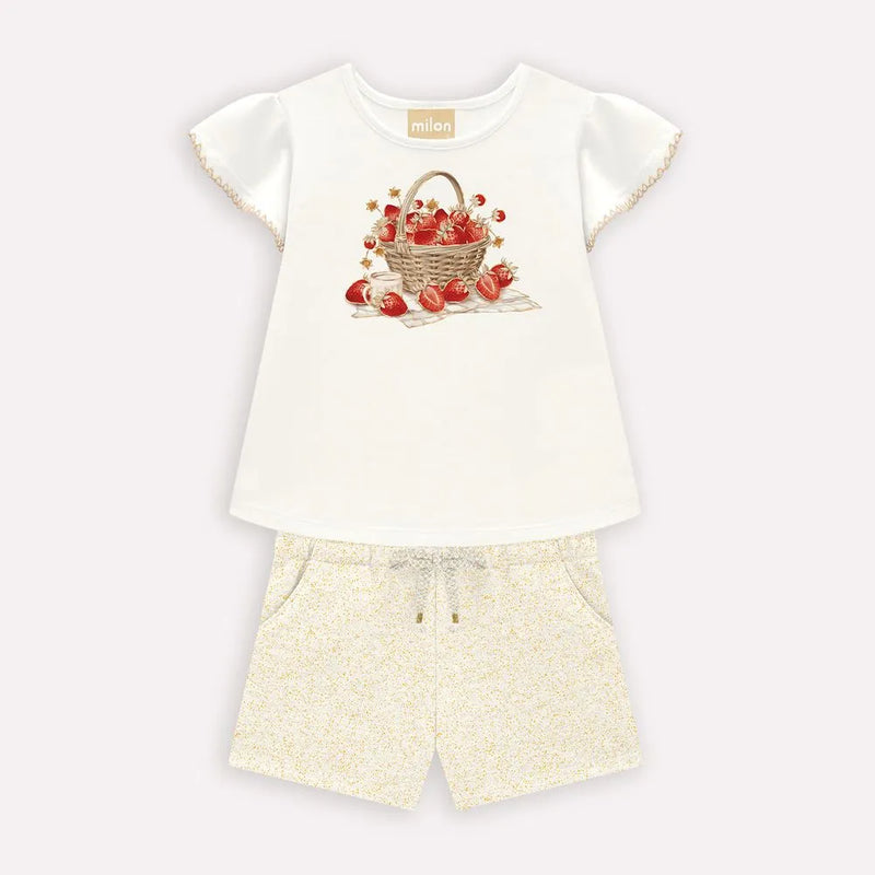 Conjunto Milon Morangos