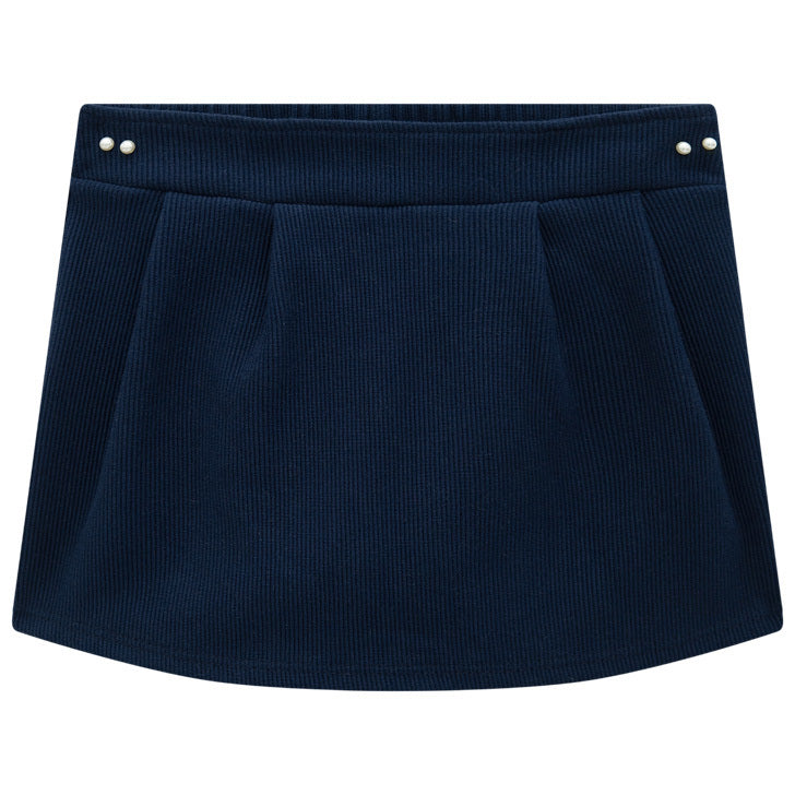 Conjunto Milon Infantil Menina Blusa Coração Pérolas e Saia Milon