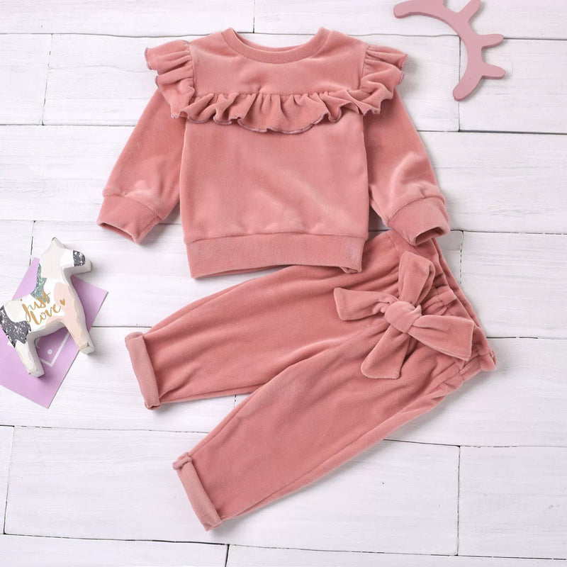 Conjunto Infantil Feminino Inverno Lacinho