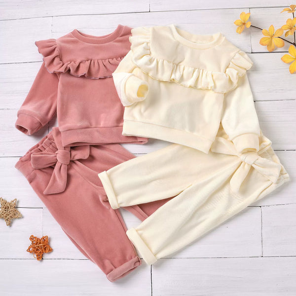 Conjunto Infantil Feminino Inverno Lacinho