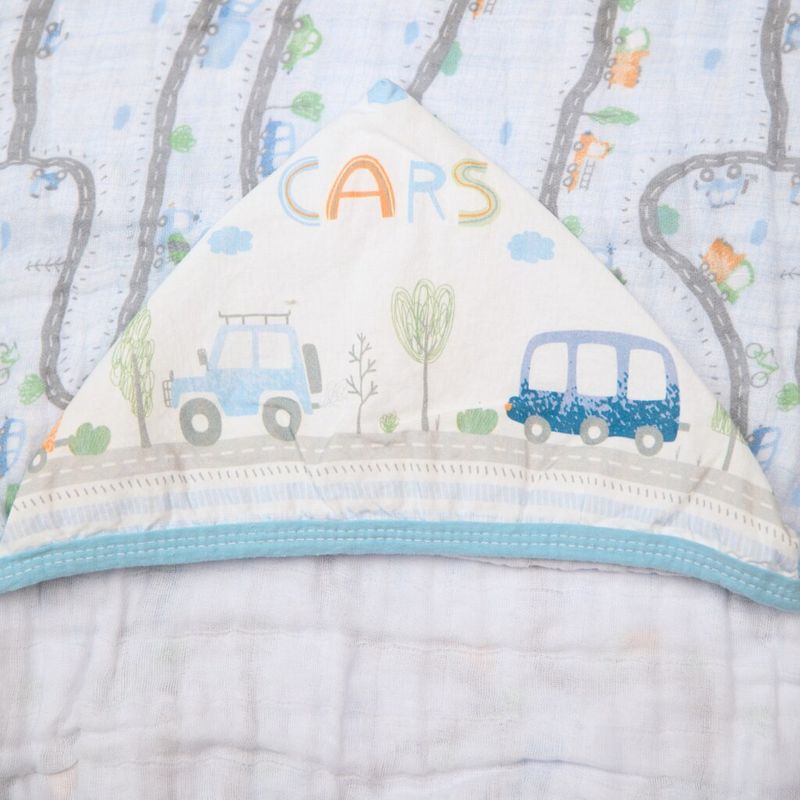 Toalha De Banho Soft Papi Com Capuz Estampada 90 X80 Cm