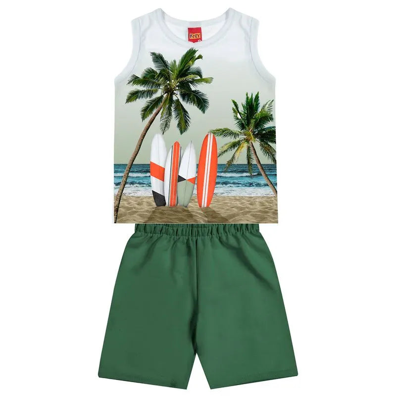 Conjunto Kyly Coqueiros e Pranchas