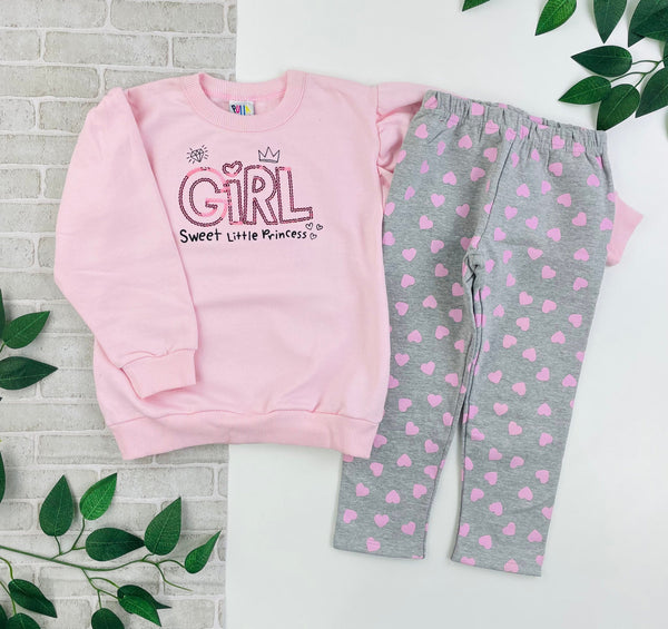 Conjunto Moletom Feminino Girl Pulla Bulla