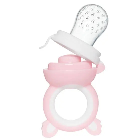 Porta Frutinhas Buba Com Sugador Em Silicone +6 Meses
