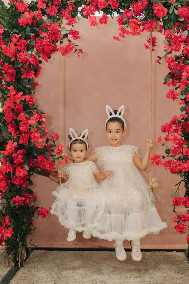 Vestido Infantil Brilhoso  Babadinhos
