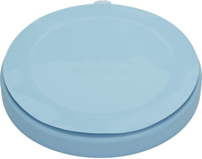 Prato Infantil Silicone com Ventosa Buba Antiderrapante