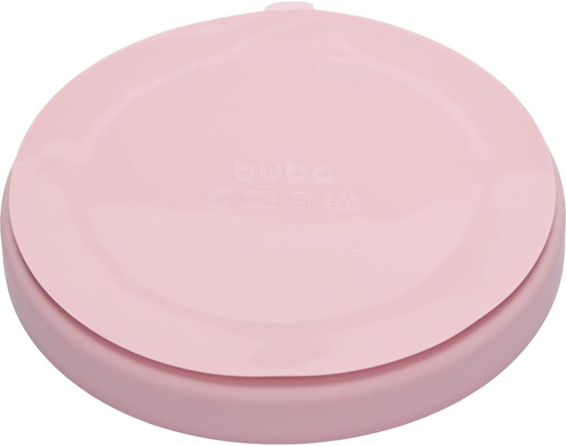 Prato Infantil Silicone com Ventosa Buba Antiderrapante