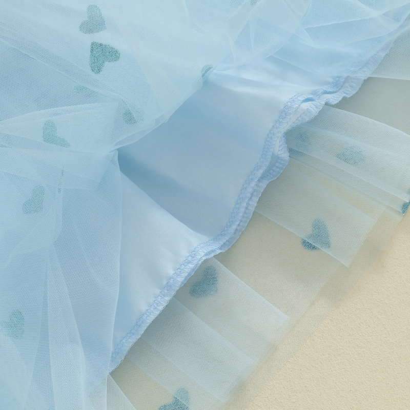 Vestido Infantil Asinha Corações