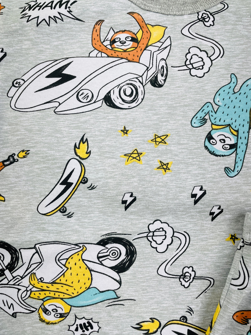 Pijama Meia Manga Mafessoni Super Preguiça