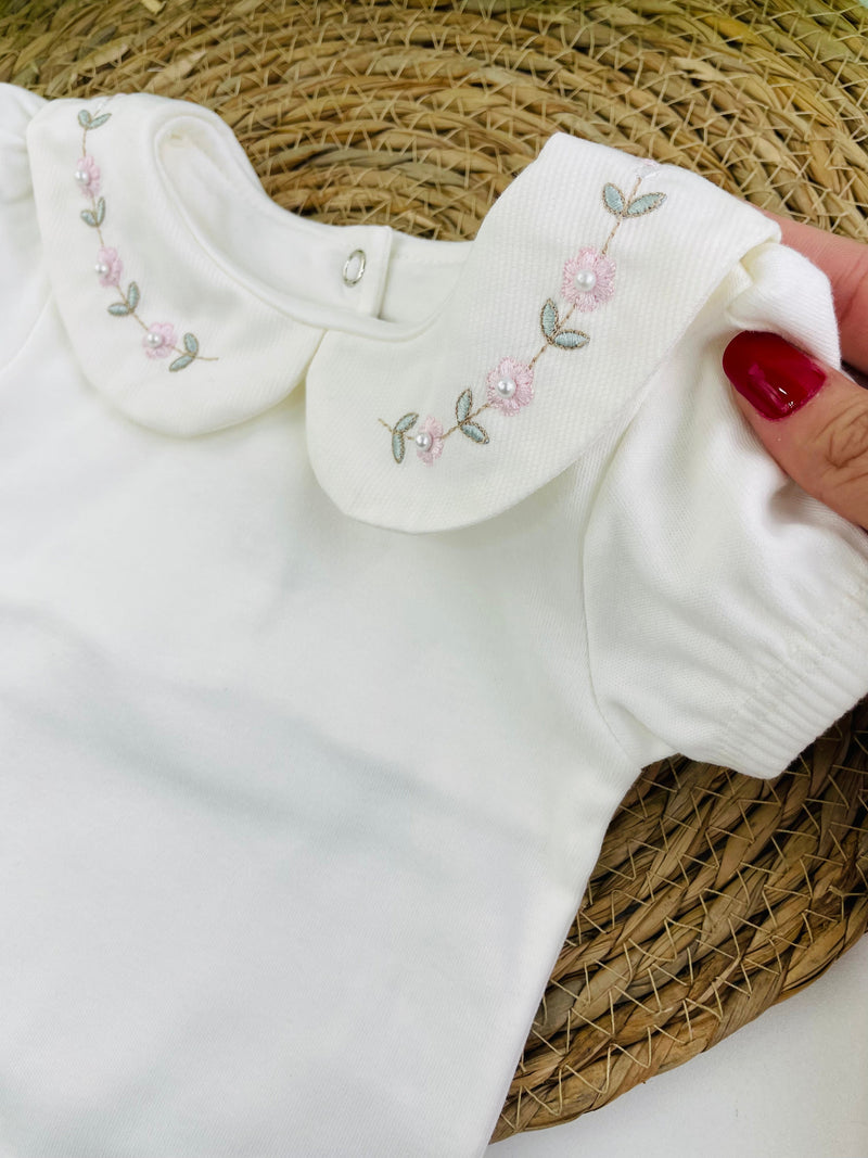 Saida De Maternidade Pipoquinhas Baby Ursa 4 Peças
