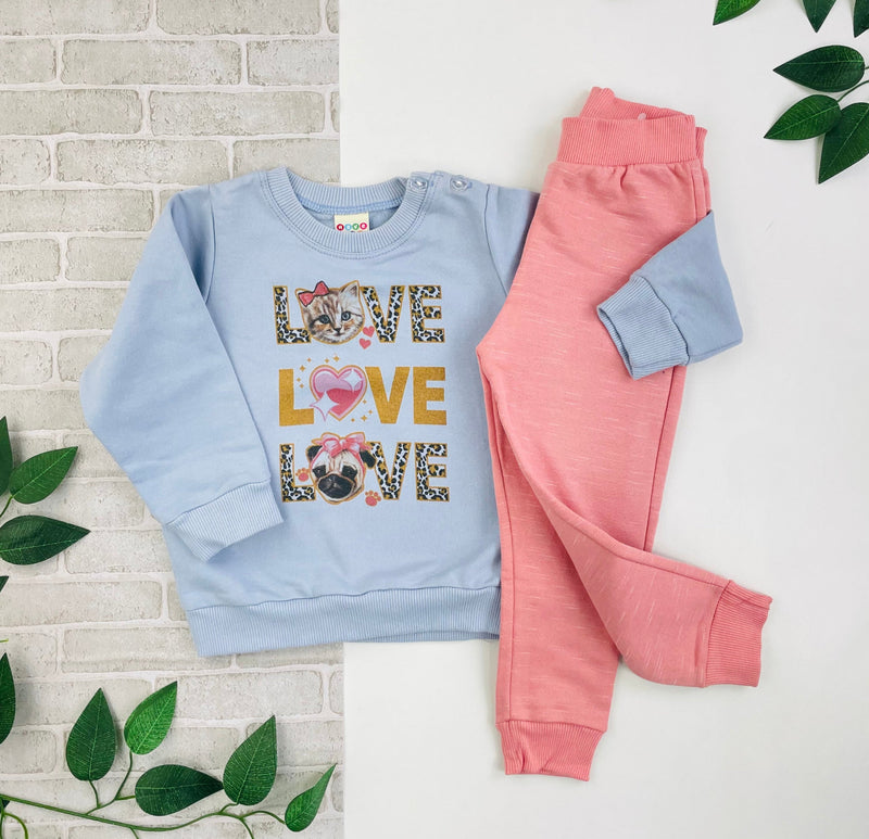 Conjunto Have Fun Love Moletom