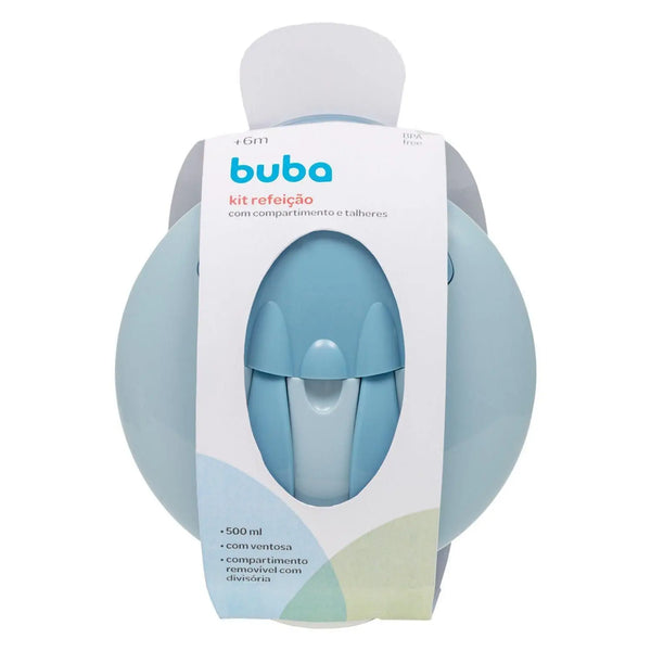 Kit Alimentação Infantil Buba com Ventosa e Talheres
