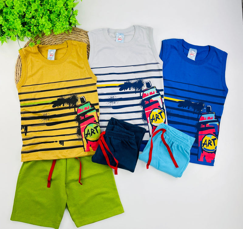 Conjunto Masculino Fashion Kids Art