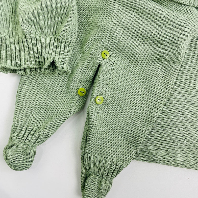 Saida De Maternidade Tricot Com Casaco 5 Peças