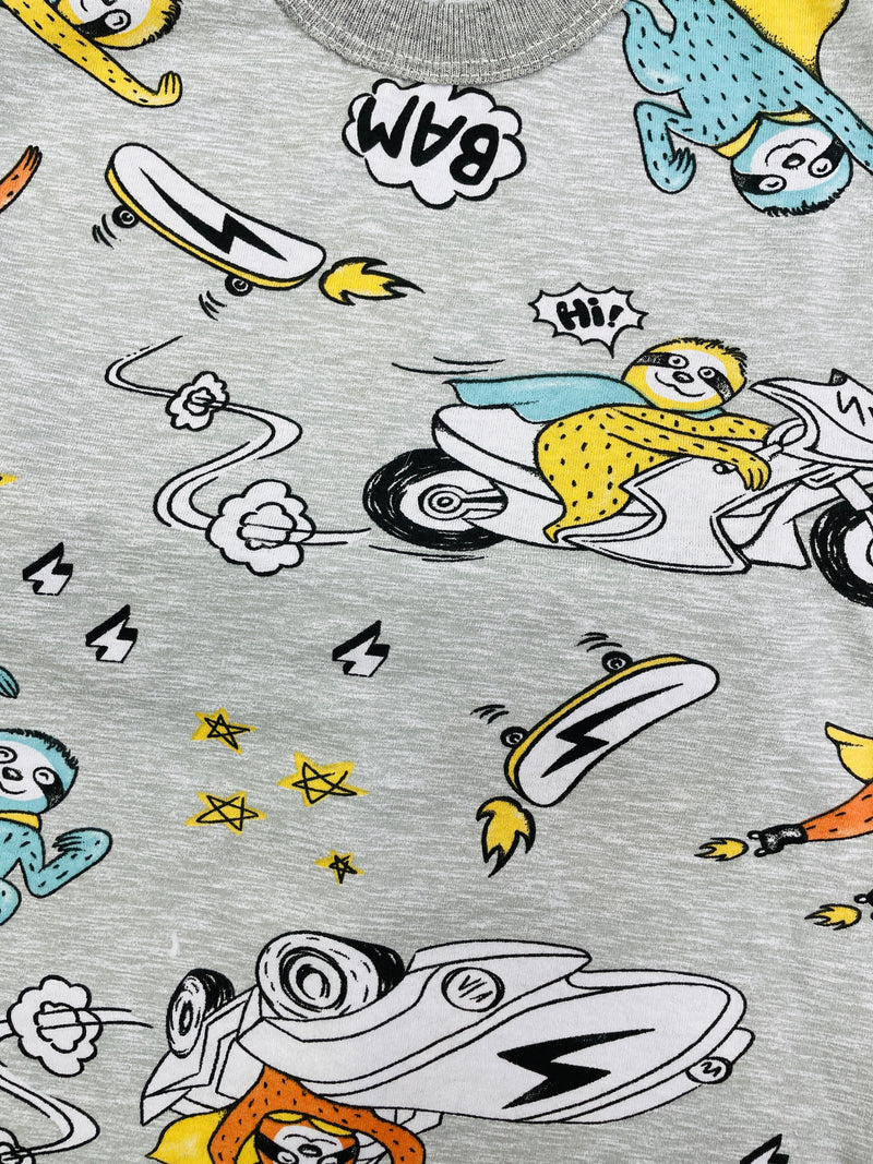 Pijama Manga Longa Mafessoni Super Preguiça