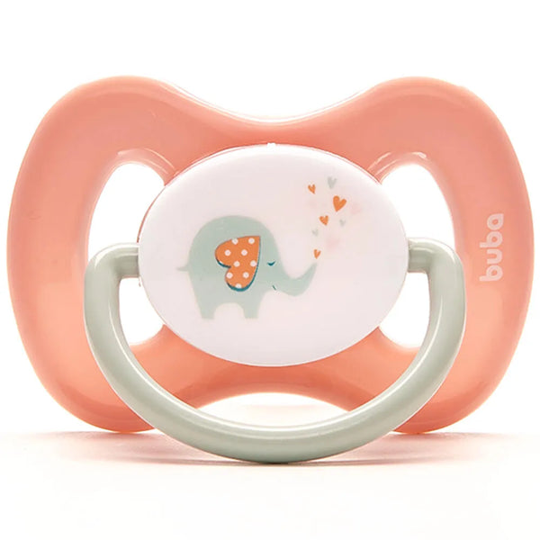 Chupeta Comfort Elefantinho Buba Rosa
