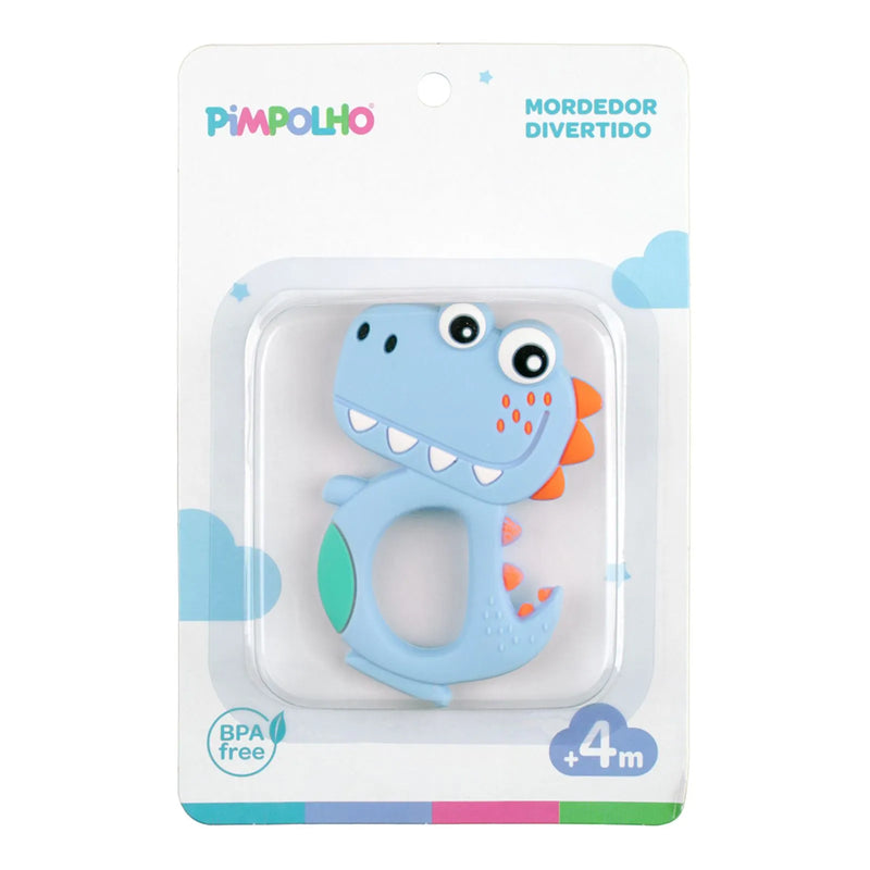 Mordedor Divertido Pimpolho Dinossauro +4M