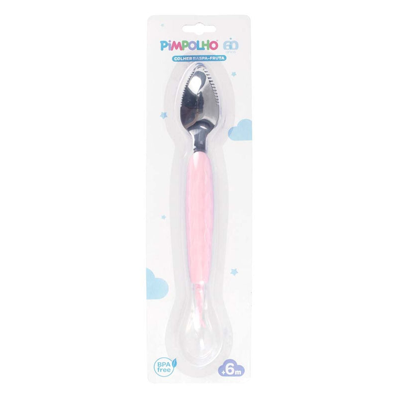 Colher Pimpolho Raspa Frutas +6m