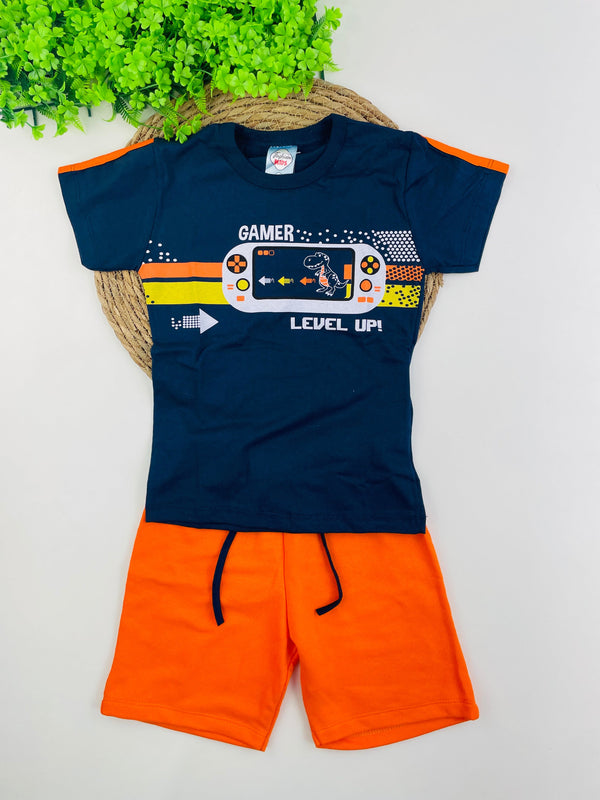Conjunto Masculino Fashion Kids Gamer Level