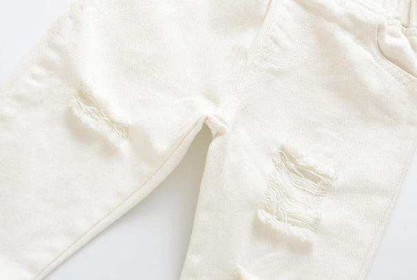 Calça Jeans Infantil Rasgadinha