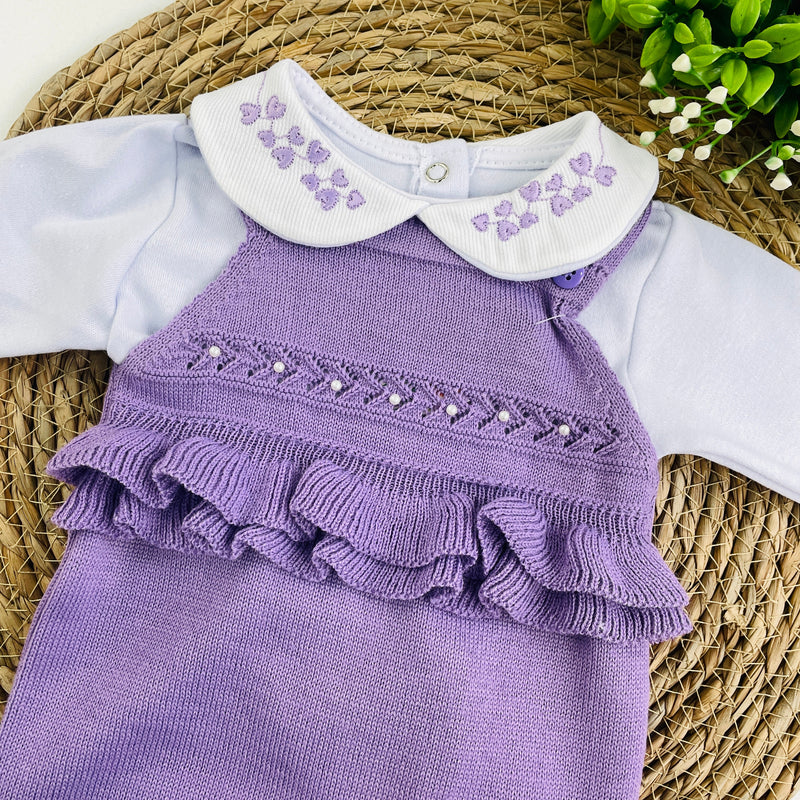 Jardineira Tamine Baby Ayla 2 Peças