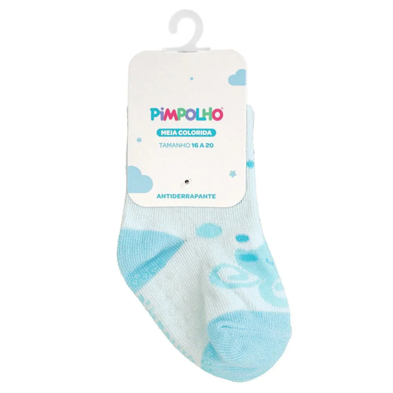 Meia Colorida Pimpolho Masculina Polvo