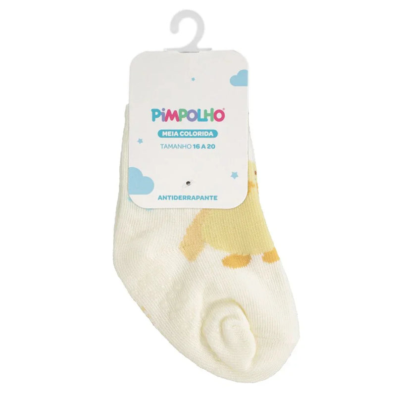 Meia Colorida Pimpolho Masculina Pato