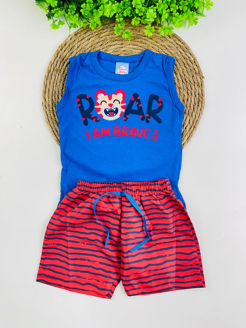 Conjunto Masculino Fashion Kids Roar