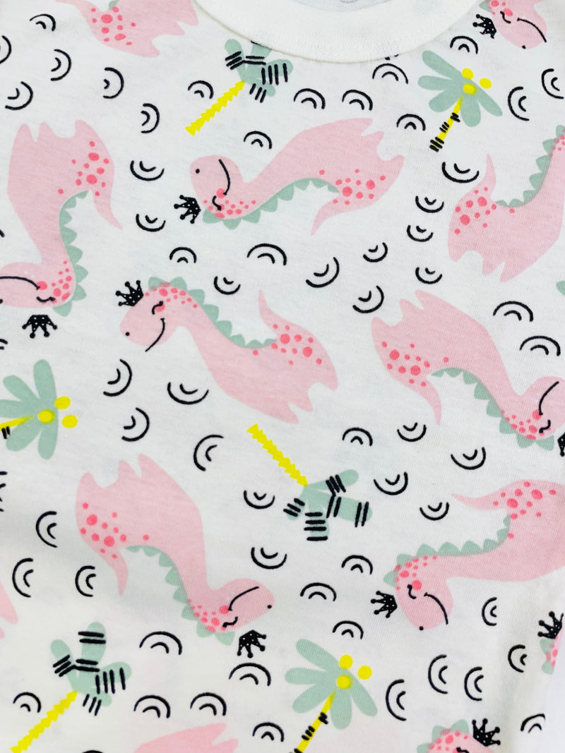 Pijama Manga Longa Mafessoni Dinossaura